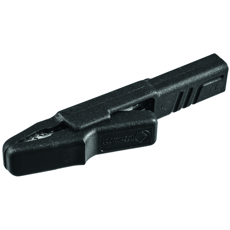 Morsetto pinza nero, campo di serraggio fino a 9.5 mm