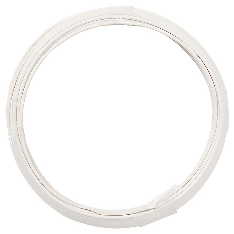 Fil de sonnerie 0.8/1.6mm² blanc, bague 20m