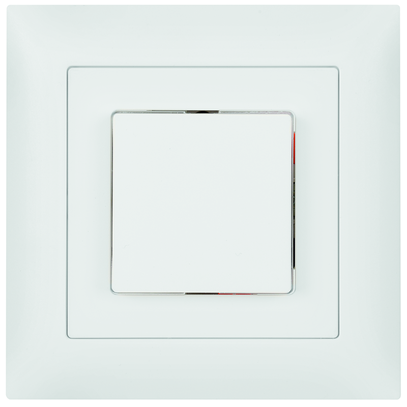 EDIZIOdue Interrupteur à enc. SCH6 lumineux (LED bleu, orient.) bl