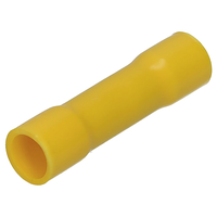 Connettore di giunzione completamente isolato 4-6mm2 giallo PU 3 pz.