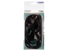 LightVision LED Anschlusskabel Gd (H05RN-F2G1.0) 1.8m sw Stecker T11 IP55
