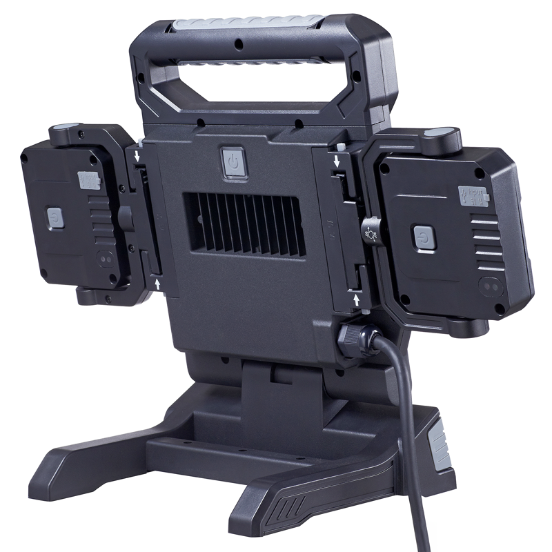 WORKLIGHT Projecteur LED AC 40W + DC 2*5W câble de 3m
