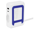 Station de recharge IQ 1xT13 + 1xUSB-A 36W + 1xUSB-C PD 45W + QI 1W 1.5m bl