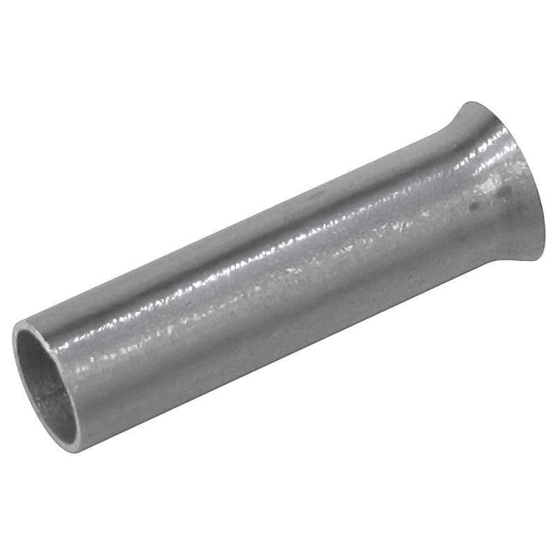 Puntale 2.5mm2/8mm ottone PU 100 pz.