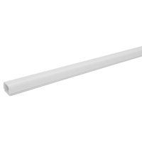 Multi canal de câble 11x9mm 4 barres 1m autocollant blanc