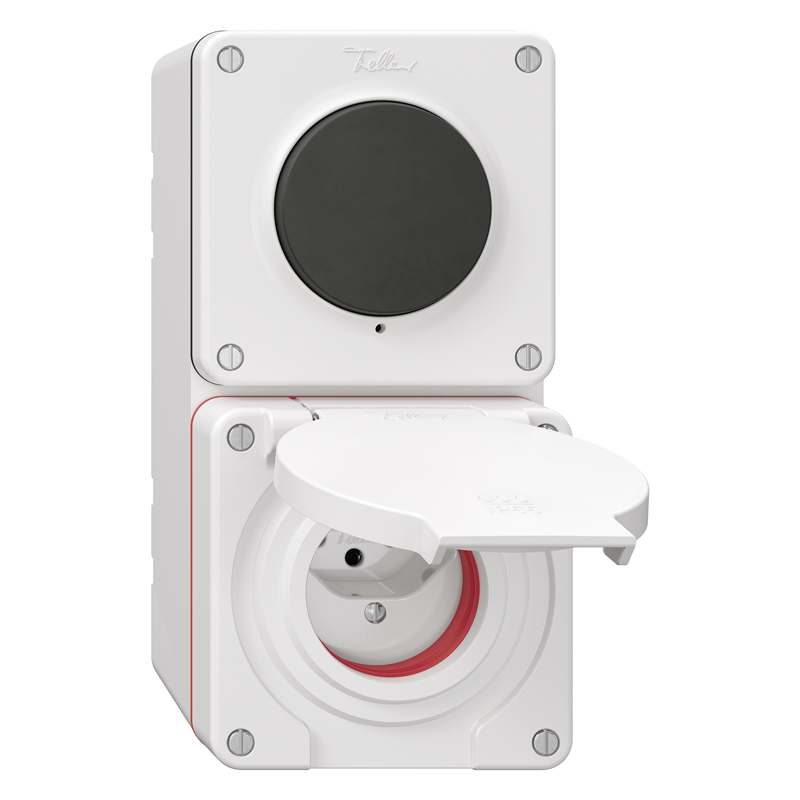 NEVO Combinasion app. humide 2x1 SCH3/T13 IP55 bl