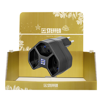 X-MAS Schüttendisplay Manta 3xT13 schwarz Inhalt 80 Stk.