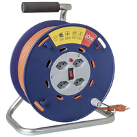 Kunststoff Kabelrolle LOOP 4xT13 Td 3x1.5mm2 50m bl/gr