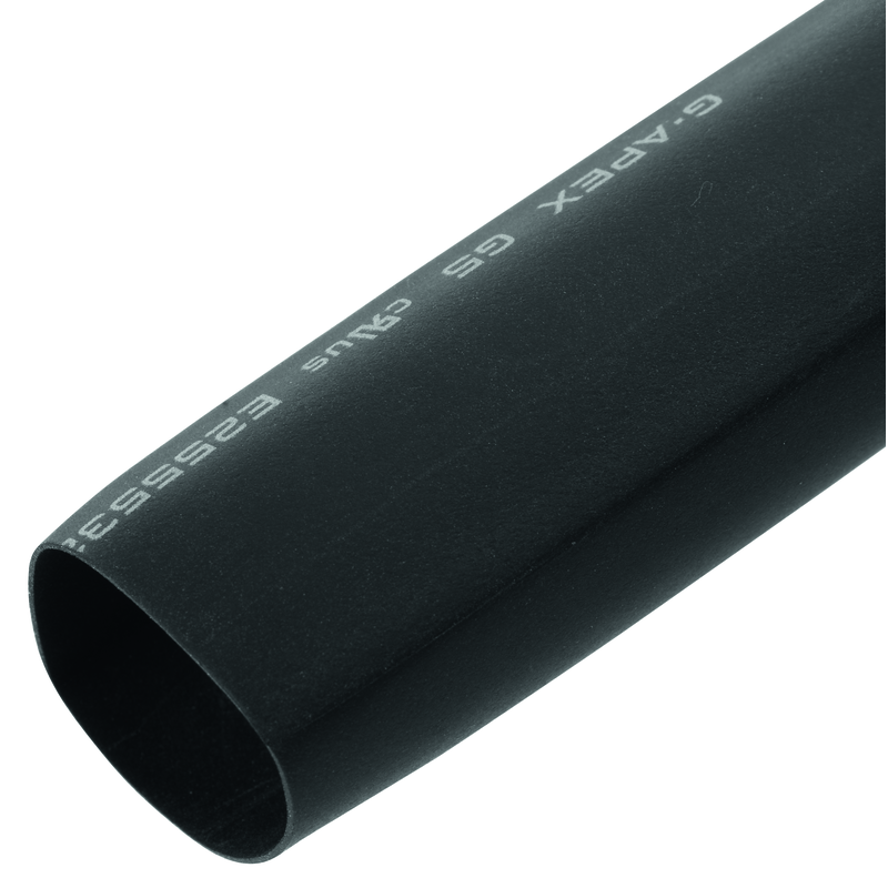 Schrumpfschlauch schwarz 1m, Schrumpfbereich, 24.0 - 12.0mm