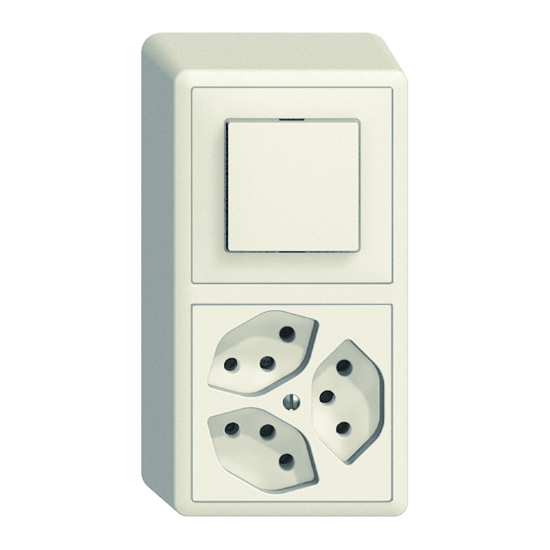 EDIZIOdue Combinazione app. SCH3/3xT13 bi