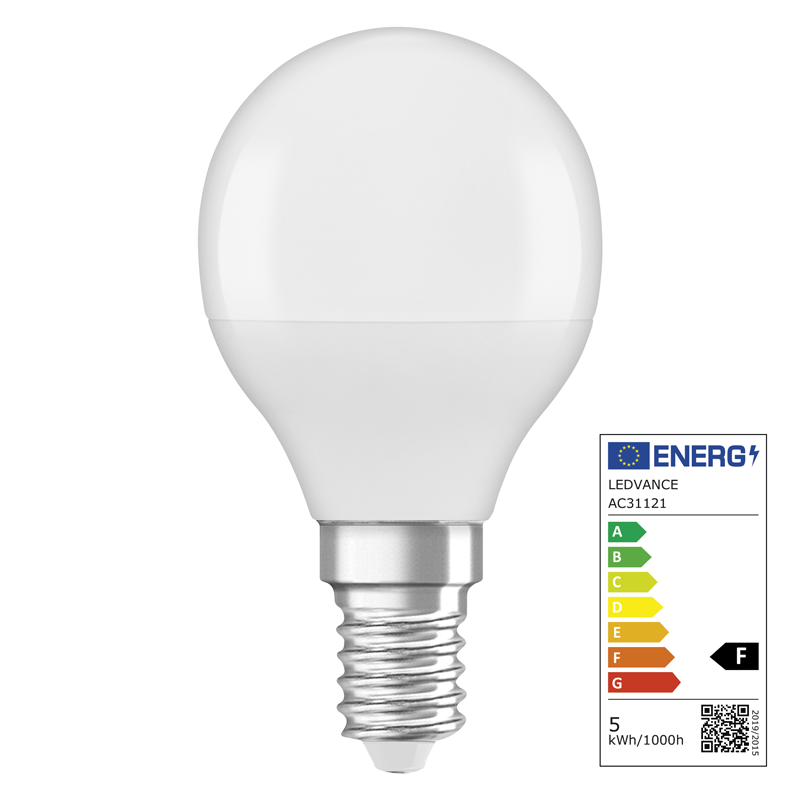Osram LED Superstar Retrofit Classic P E14 240V 4.9W 470lm WW+RGBW