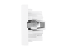 FLF Abdeckplatte Steckdose 1xT13 Gr.1 ws