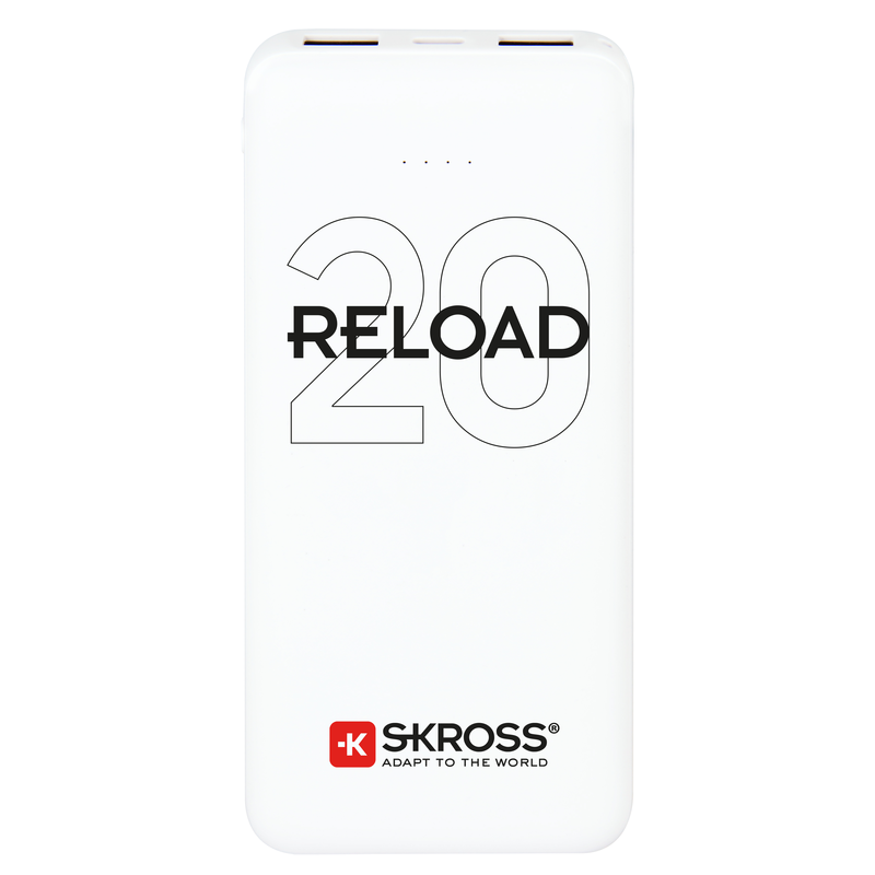 SKROSS Powerbank RELOAD 20 20'000mAh max. 5V/2.4A ws