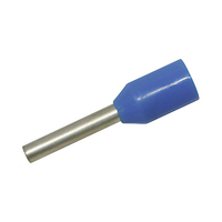 Embout isolé 0.75mm2/8mm bleu clair UE 100 pcs.