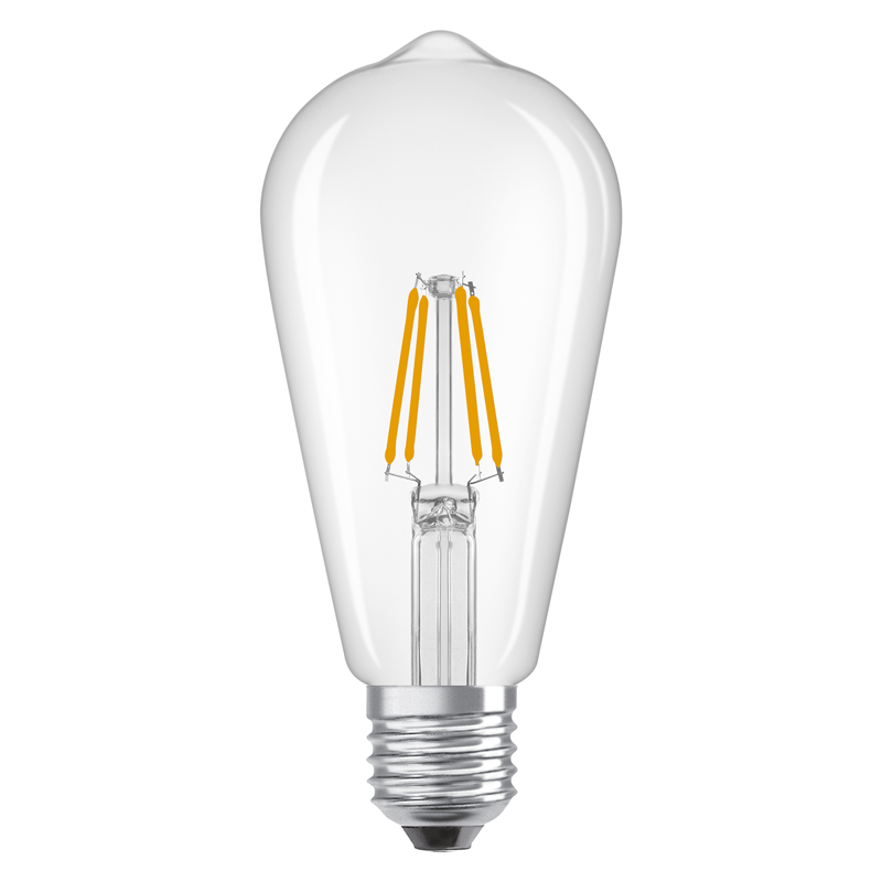 Osram LED Star Retrofit Classic Edison ST64 E27 240V 3.4W 470lm  WW