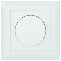 EDIZIOdue Dimmer rotativo da inc. TAGLIO DI FASE ASC. 40-600VA (LED 60-120W) bi