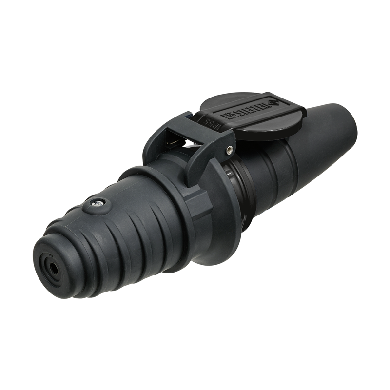Kupplung T13 IP55 schwarz mit EAN