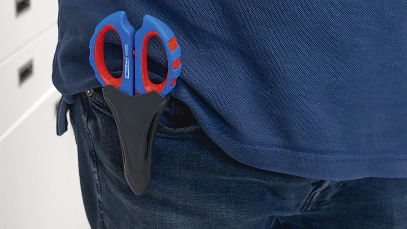 WEICON Ciseaux d'électricien XL pour câbles à fils fins jusqu'à 50mm² bl/rg