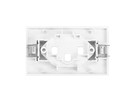 FLF Abdeckplatte Steckdose 1xT23 Gr.1 ws