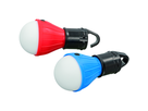 LED Partyleuchte Glow25, 2er Set, blau, rot