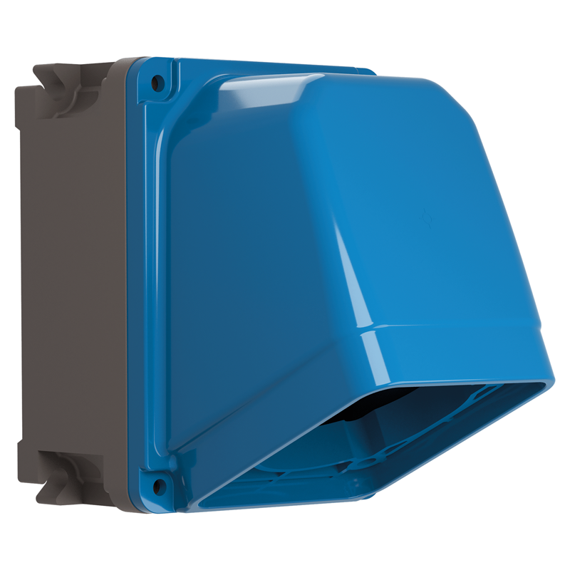 65° abgewinkelte Wanddose