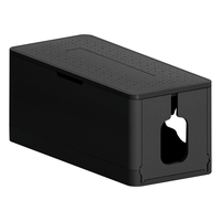 Organizer per cavi 14x15x34cm nero