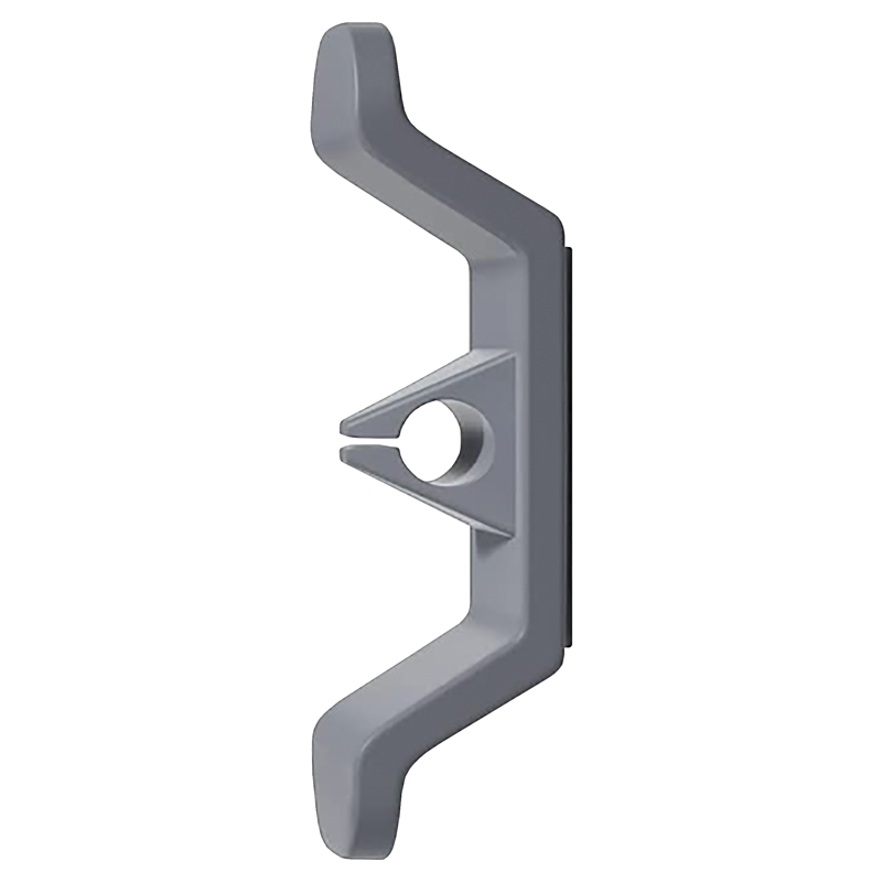 Dispositif d'enroulement de câble set de 4 pièces autocollantes gris