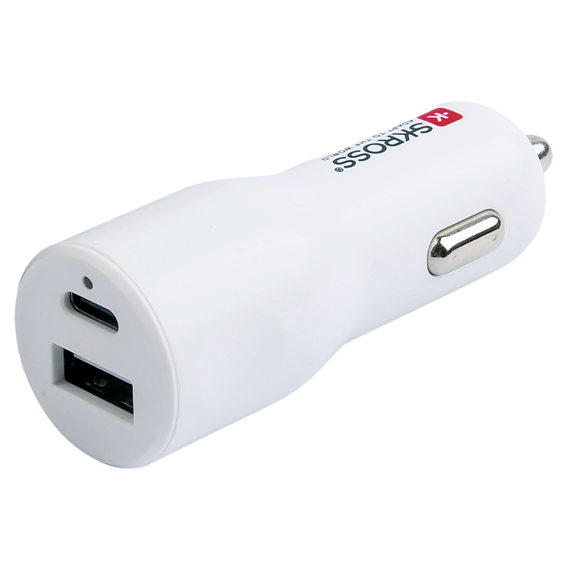 SKROSS Ladeadapter 1xUSB A+C 12W+20W