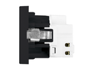 FLF Prise 1xT23 (16A/250V) avec bornes à fiche Gr.1 nr