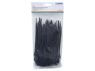 Fascette con foro per vite nera 171.5mm x 3.7mm, Pack à 100 pz.