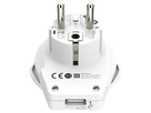 SKROSS Reiseadapter World - Europa + 1xUSB-A 3-polig max. 16A ws