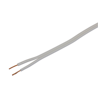 Cavo Tlf 2x0.75mm² bianco anello 50m