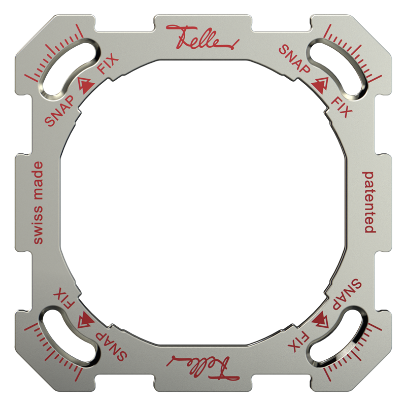 FELLER SNAPFIX® Plaque de montage SIMPLE ar