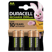 Duracell StayCharged Akku 2500mAh HR6 AA Blister à 4 Stk.