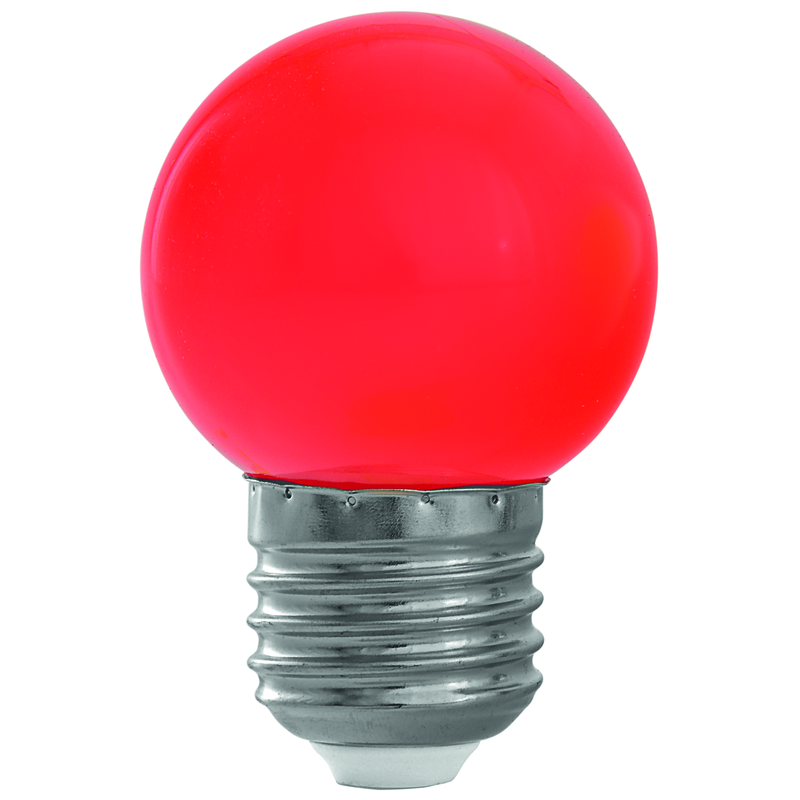 GardenLine ampoule LED rouge 1W E27