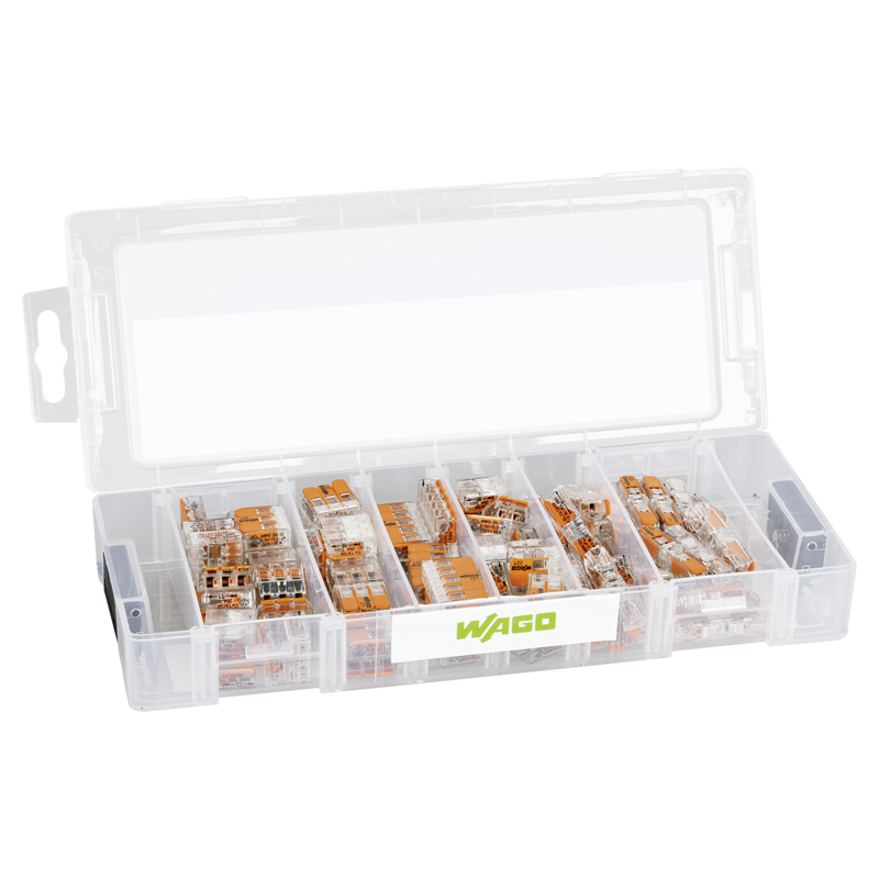 WAGO Set de bornes de connexion 4-parties UE 93 pcs. assorties