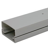 Canale per cavi 35x20mm barra 2m grigio