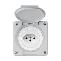 ROBUSTO Presa da inc. umido 1xT13 QuickConnect IP21 gr