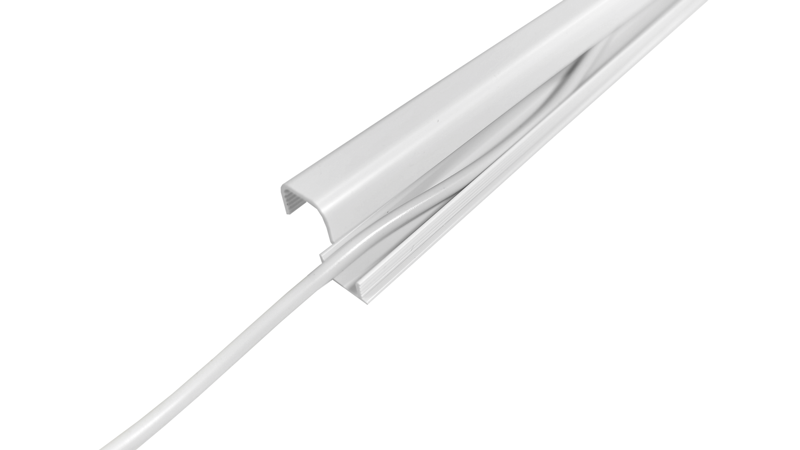 Multi Kabelkanal 14x10mm 3 Stangen 1m selbstklebend weiss