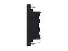 FLF Abdeckplatte Steckdose 1xT13 Gr.1 sw