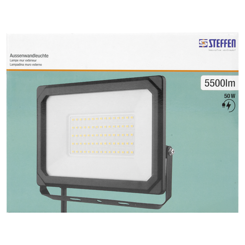 Lampadina muro esterno LED 50W 5500lm IP65 ne