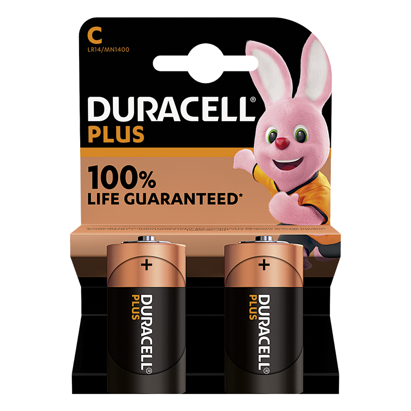 Duracell Plus 1.5V MN1400 LR14 C