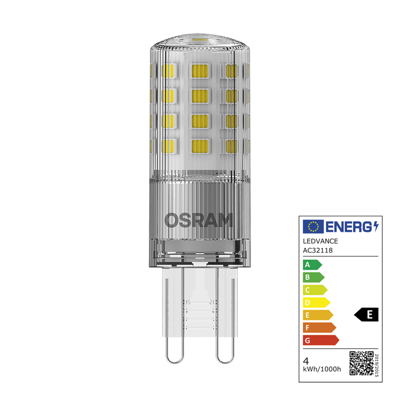 Osram LED Pin 40 G9 240V 4.4W 470lm WW