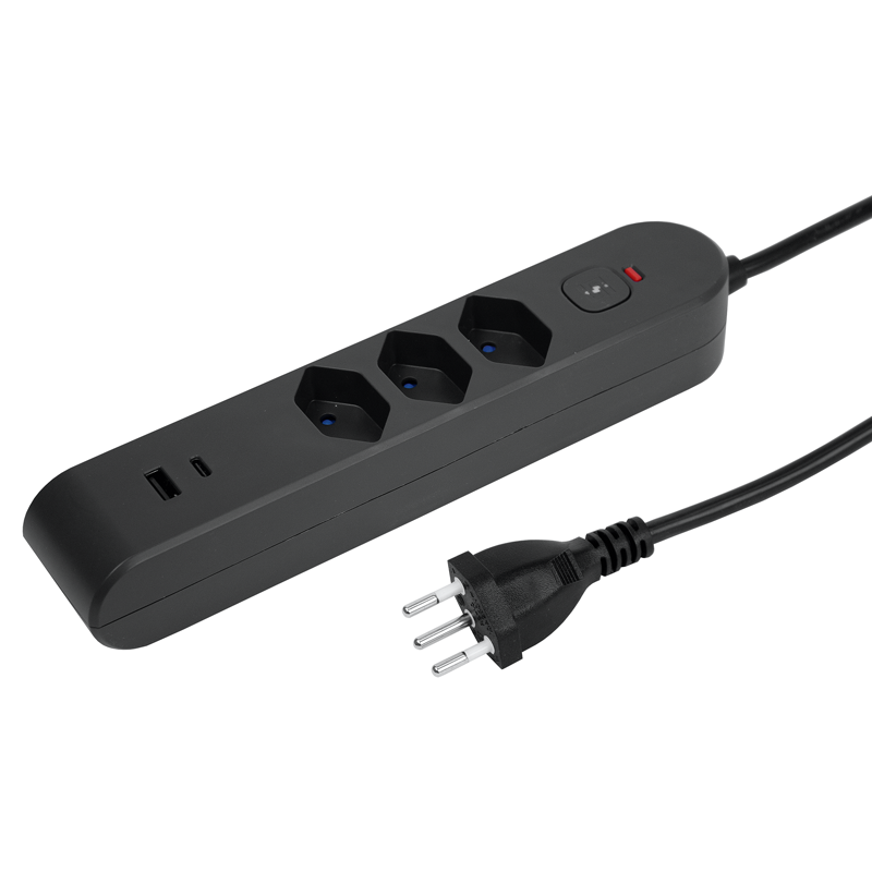 Steckdosenleiste IQ PRO 3xT13 + 1xUSB-A 18W + 1xUSB-C PD 20W 3m ant