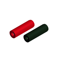 Bananenkupplung 4 Stk. (2x rot, 2x schwarz)