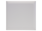Abdeckplatte weiss steckbar 130x130mm