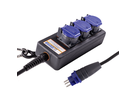 Steckdosenleiste PROFESSIONAL 3xT23 GdV 3x2.5mm2 3m IP55 sw/bl