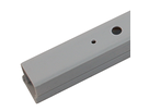 Canale per cavi 20x20mm barra 2m grigio