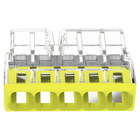 WAGO Steckklemme COMPACT 5x 0.5-2.5mm² tr/ge VPE 20 Stk.