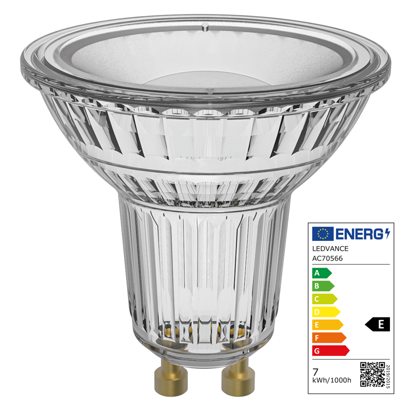 Osram LED Superstar PAR16 GU10 240V 6.9W 650lm WW